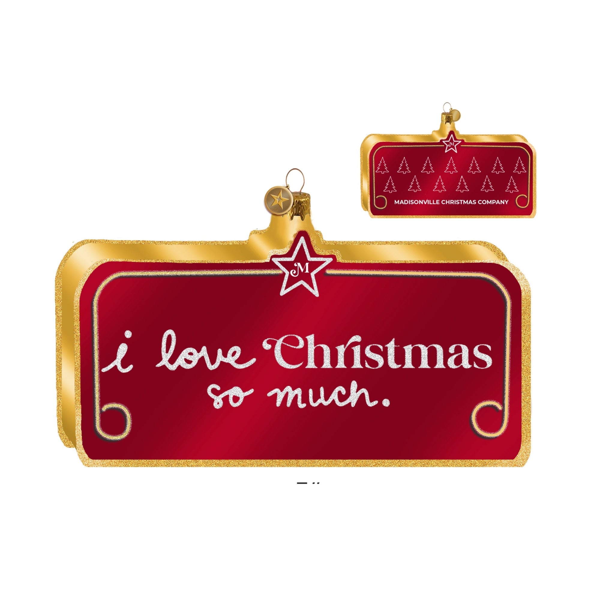 Madisonville Christmas Co Custom Ornament