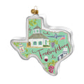 Fredericksburg Catherine Cartie City Capsule 2026 Texan Christmas Ornament