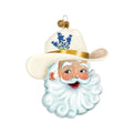 Cowboy Santa 2026 Edition Texan Christmas Ornament