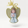 2026 Lauren Clyburn Angel Blown Glass Ornament | Christian Christmas Collectible