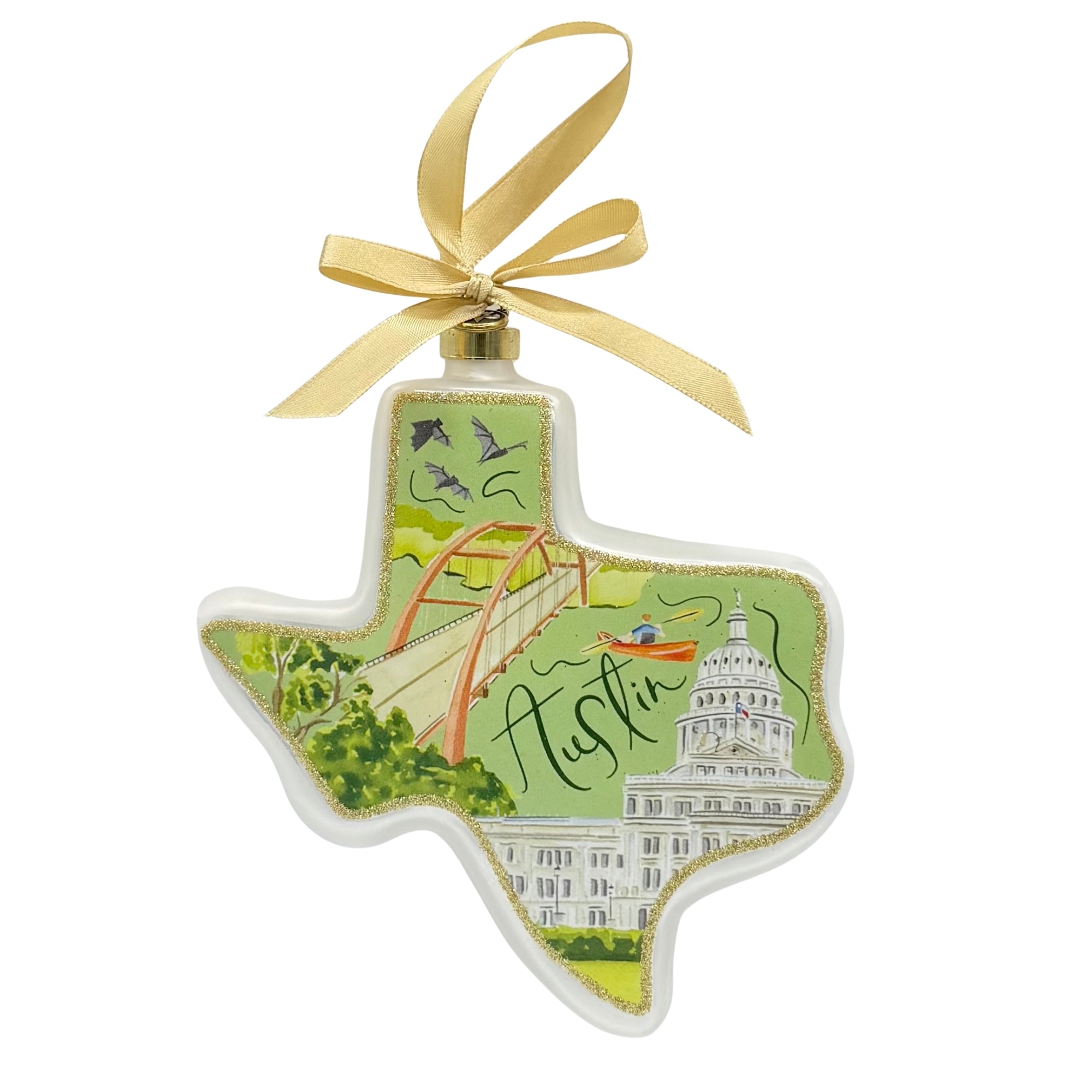 Austin Catherine Cartie City Capsule 2026 Texan Christmas Ornament