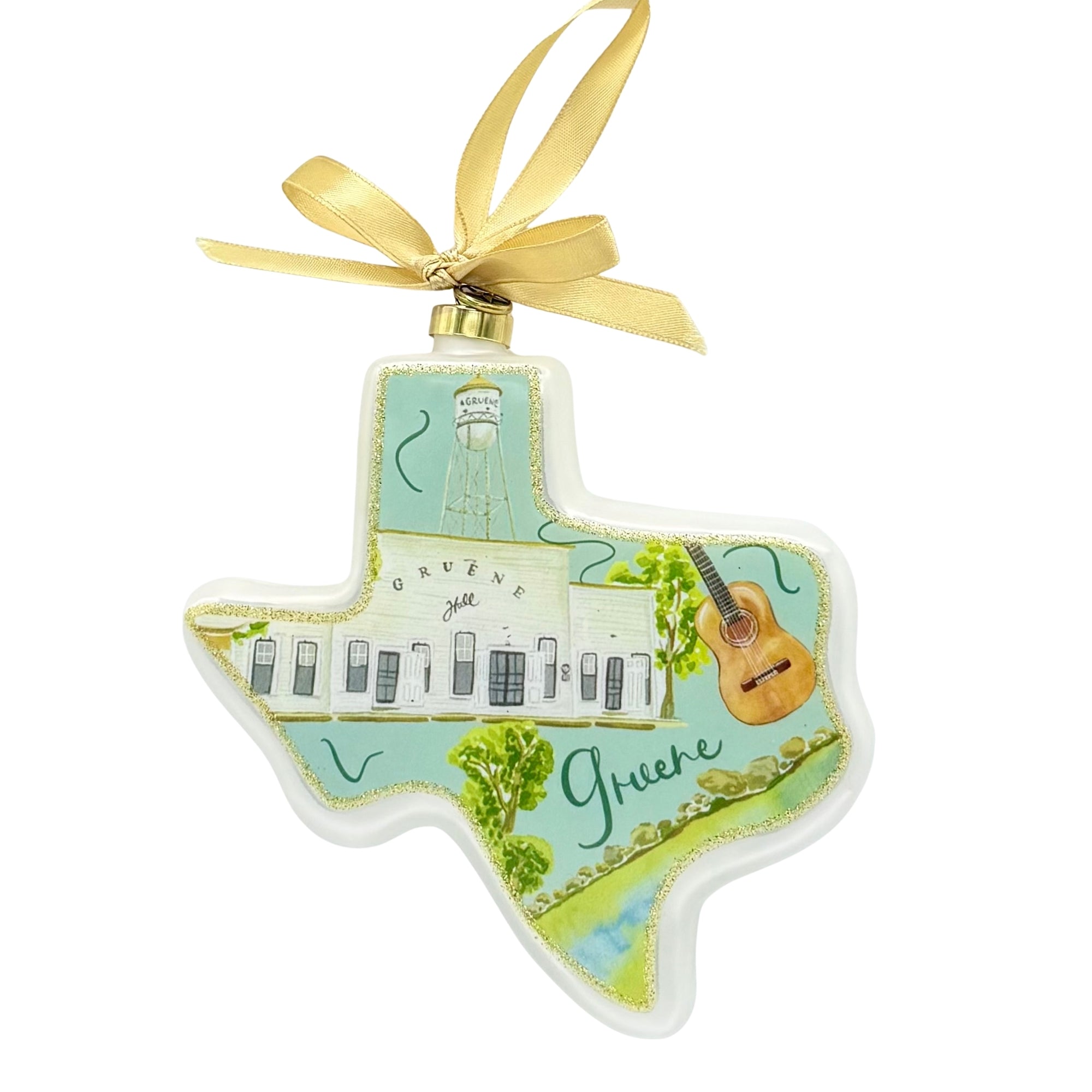 Gruene Catherine Cartie City Capsule 2026 Texan Christmas Ornament