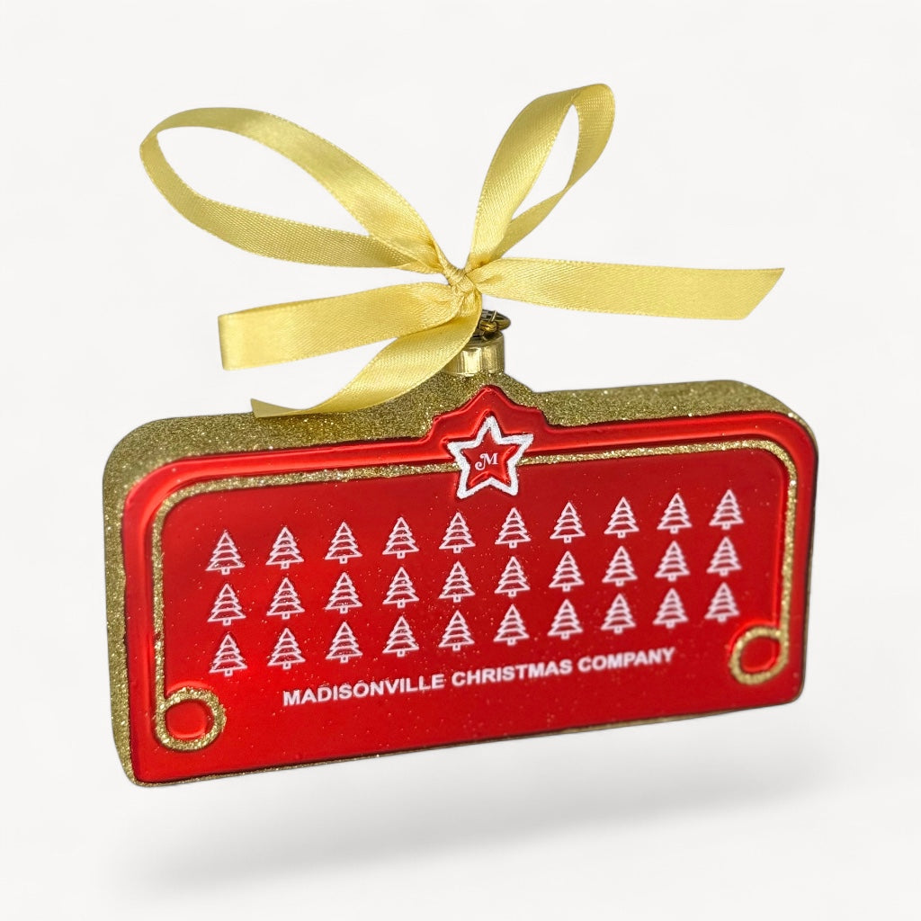 Madisonville Christmas Co Custom Ornament